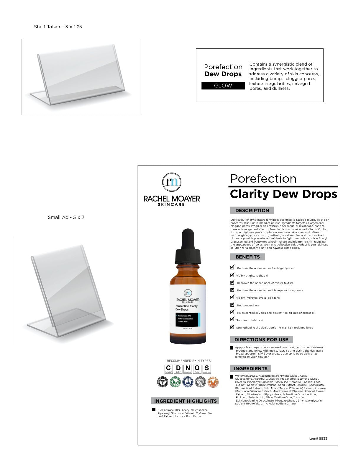 RM Porefection Clarity Dew Drops