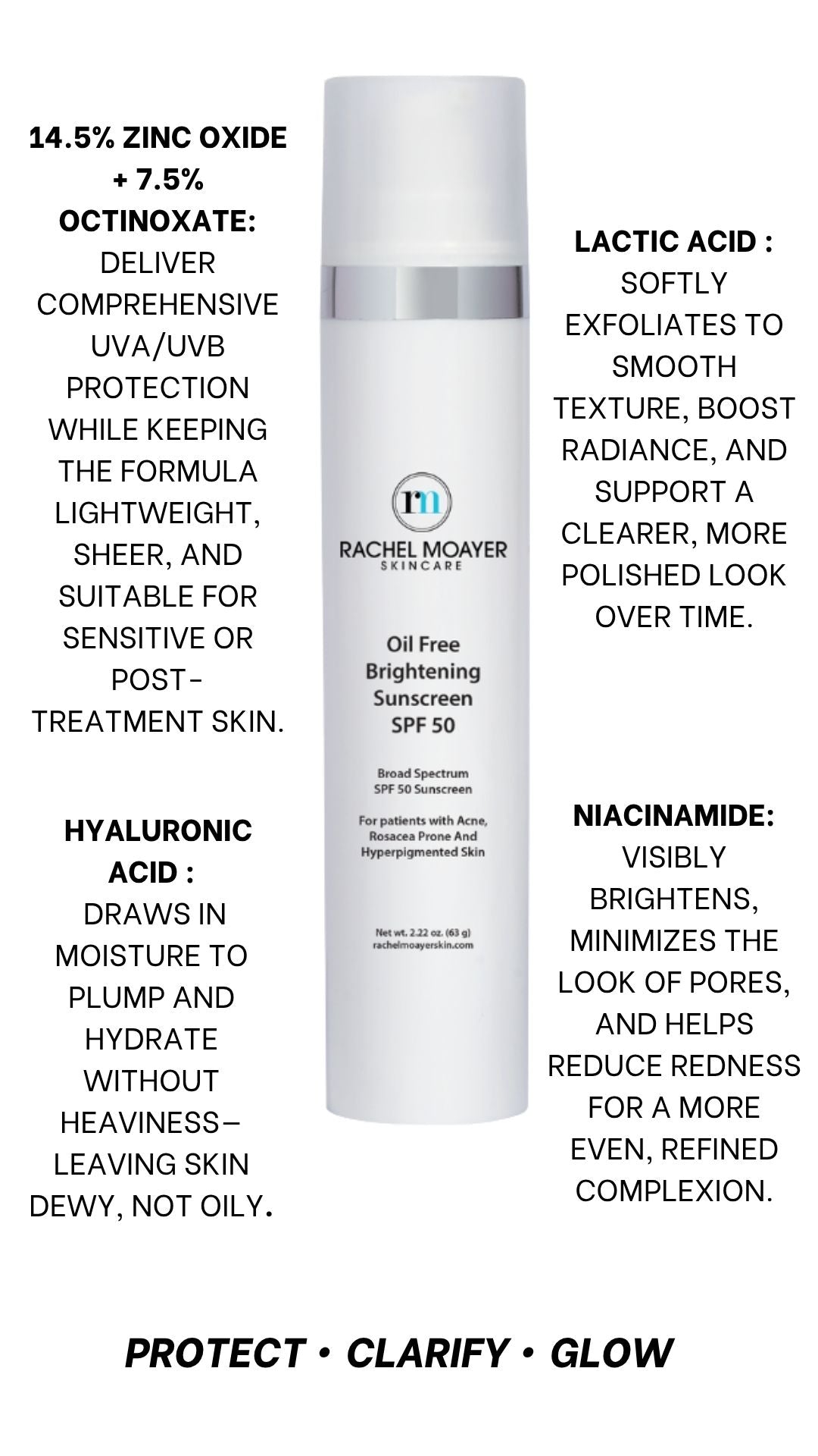 RM Perfecting Oil Free Brightening Sunscreen SPF 50