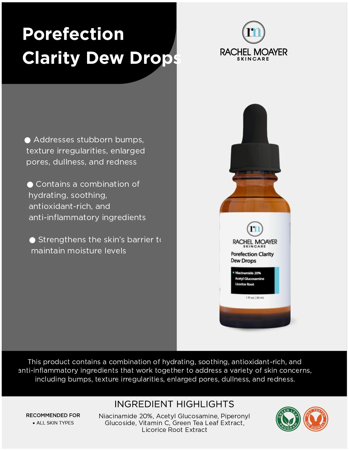 RM Porefection Clarity Dew Drops