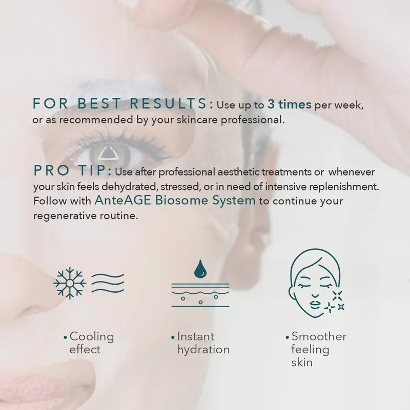 AnteAGE Biosome Sheet Mask – Pack of 10