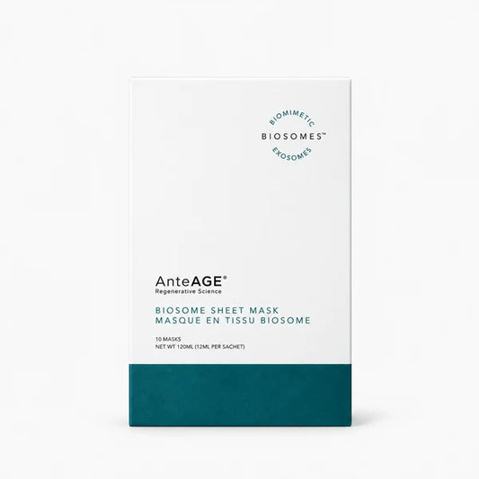 AnteAGE Biosome Sheet Mask – Pack of 10